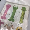 Original forest-themed cartoon animal with scale disposable waterproof tattoo stickers details Picture